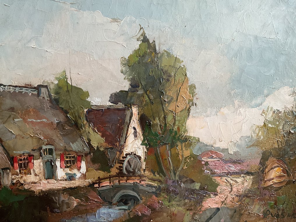 Pieter Vosman(1929) - De watermolen #3.2