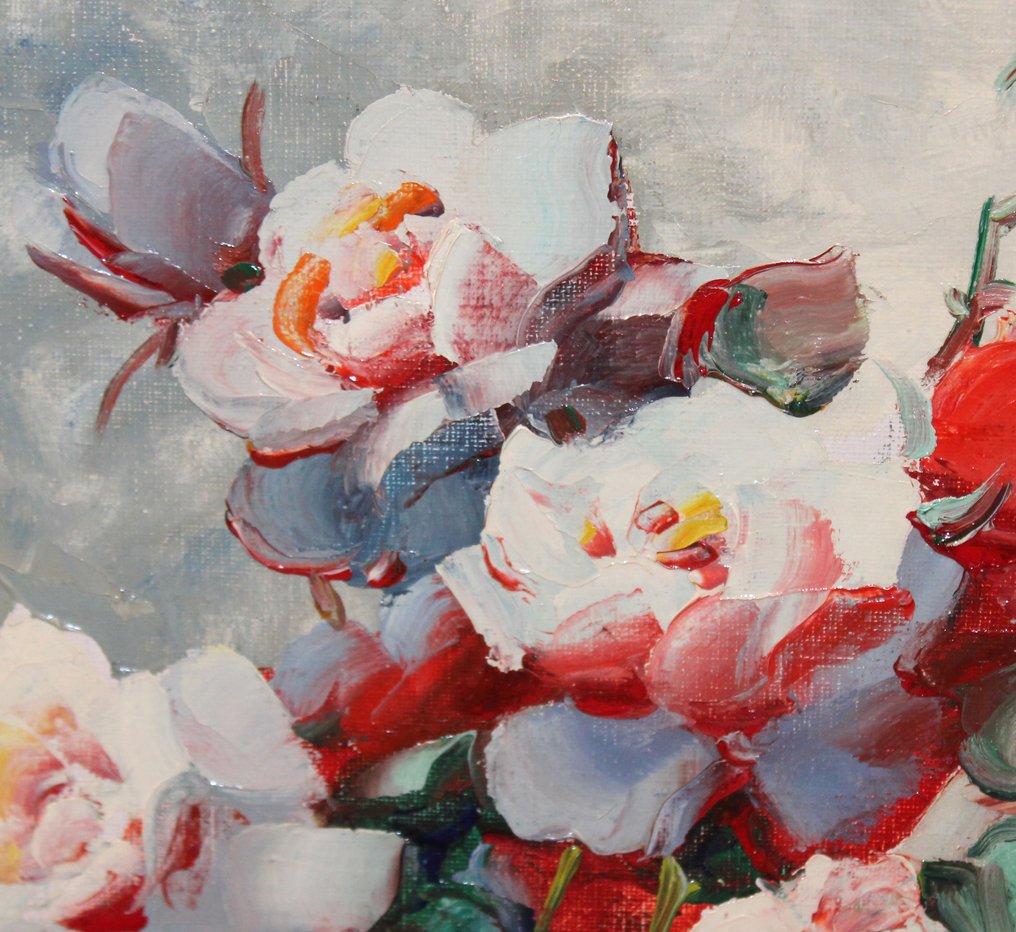 Ramón Cruz (XX) - NO RESERVE - Bouquet de rosas #3.2