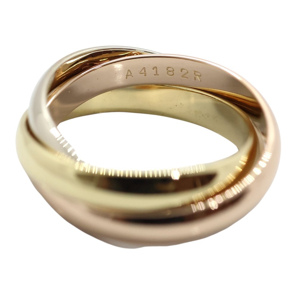 Cartier - 戒指 - Trinity - 18 克拉 玫瑰金, 白金, 黃金 #1.0