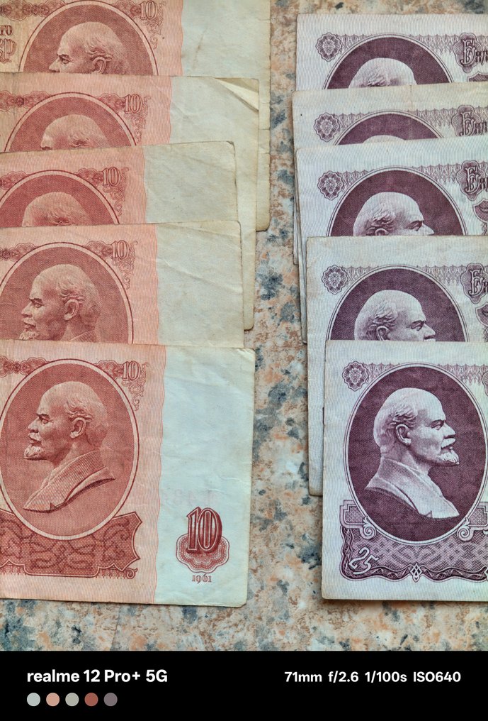 Russia. - 96 Banknotes - Various Dates  (Senza prezzo di riserva) #1.0