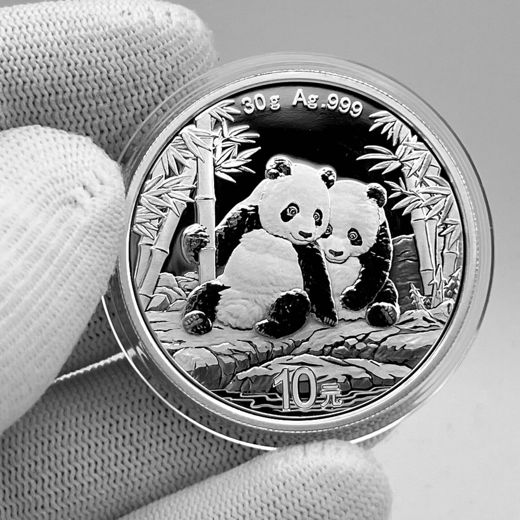 Κίνα. 10 Yuan 2026 – Panda – 30 g Silver coin – Ag .999 – BU  (χωρίς τιμή ασφαλείας) #3.2