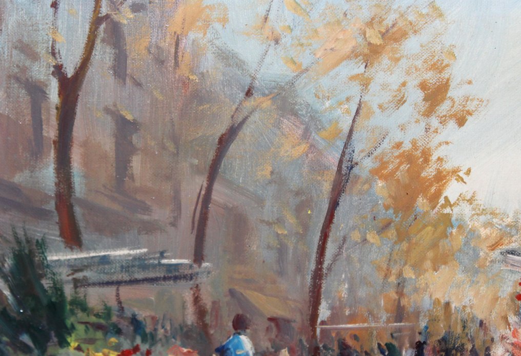 Jordi Serrat Balasch (1935) - Rambla de las flores (Barcelona) #2.1