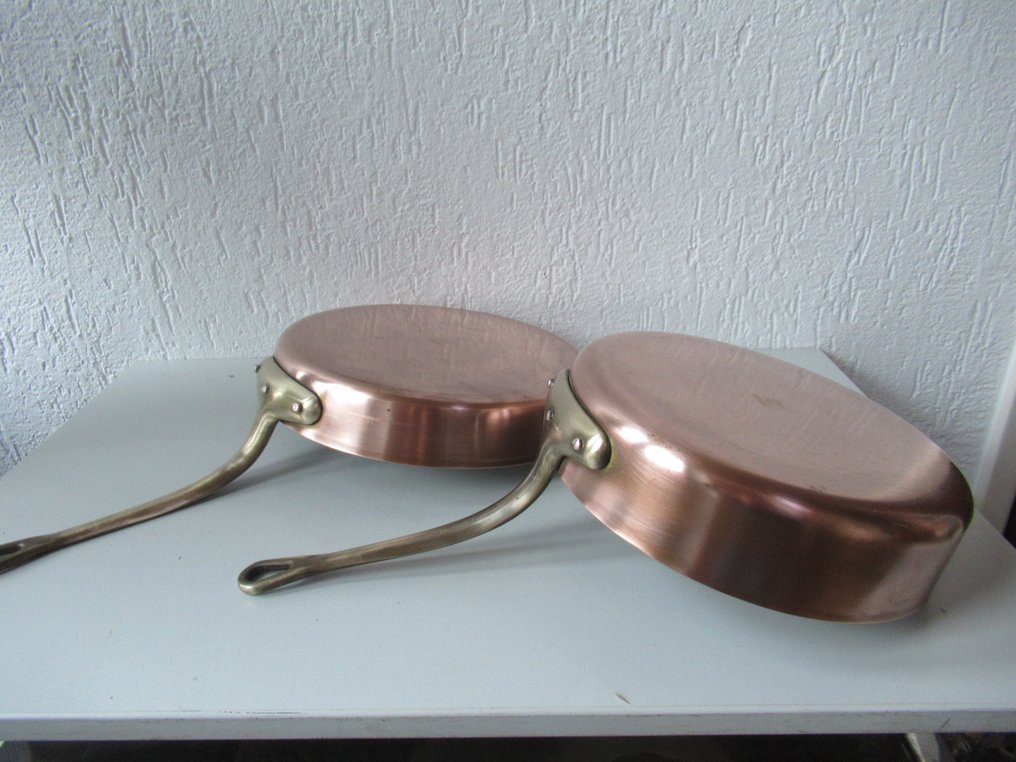 Unicorn  - Eenhoorn - 锅 (2) -  2 个专业的厚壁铜锅 - 铜 #4.3