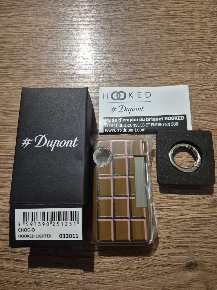 S.T. Dupont - choc o - χωρίς τιμή ασφαλείας - Αναπτήρας - μέταλλο #1.0