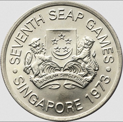 Singapur. 5 Dollars 1973 #1.0