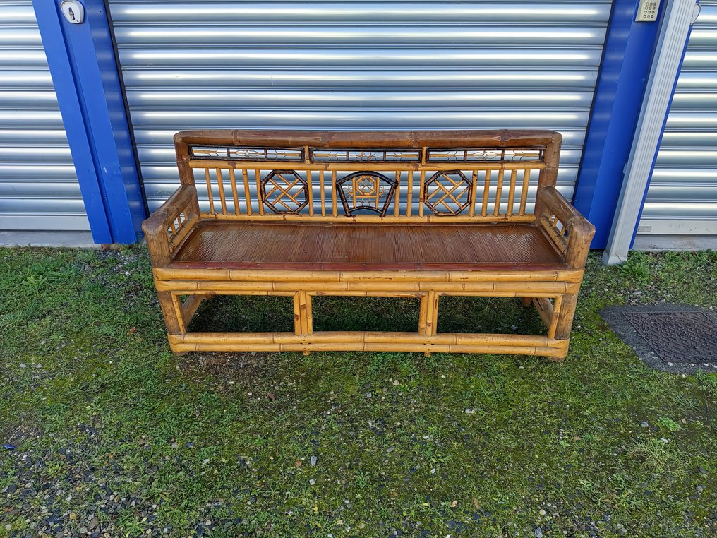 Ensemble de meubles de jardin (5) - Bambou - Vintage Bamboo meuble #1.0