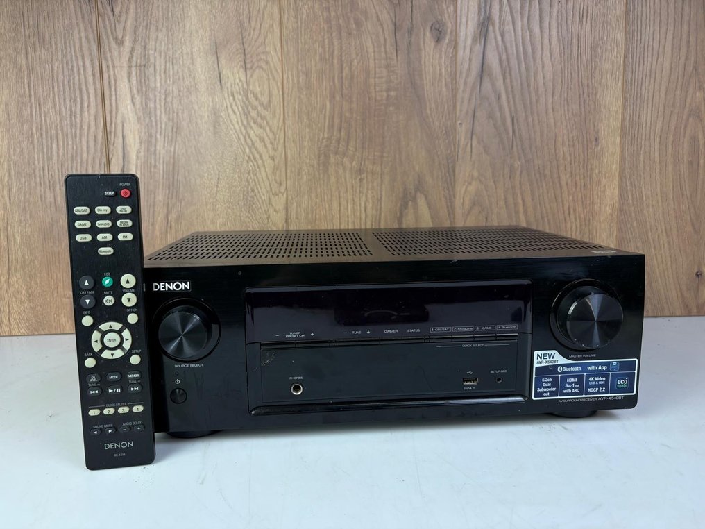 Denon - AVR-X540BT 固态多通道接收器 #1.0