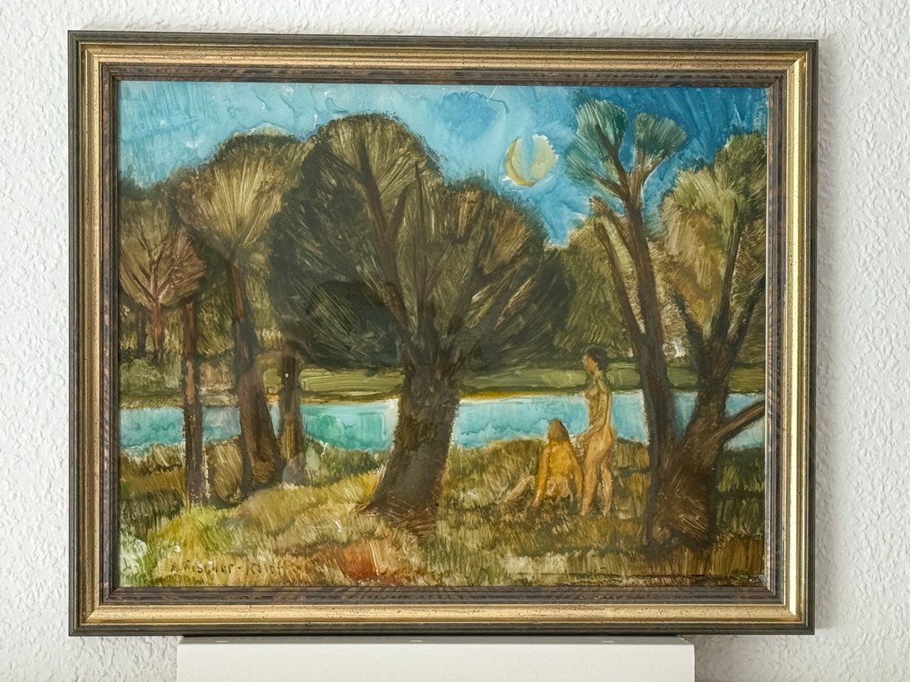 Hermann Fischer-Roloff (1917-1988) - Zwei Körper, ein Moment #2.1