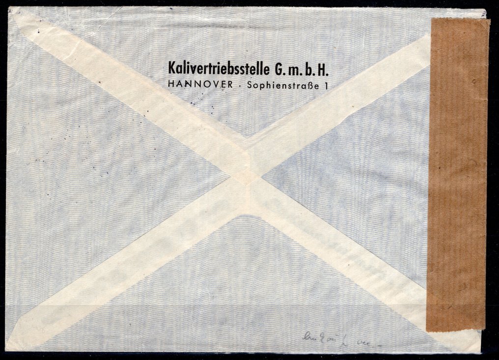 德国，联邦共和国 1951 - 用符合葡萄牙标准的信件写的句子寄往奥地利的Marienkirche - Michel 139/140 #1.0