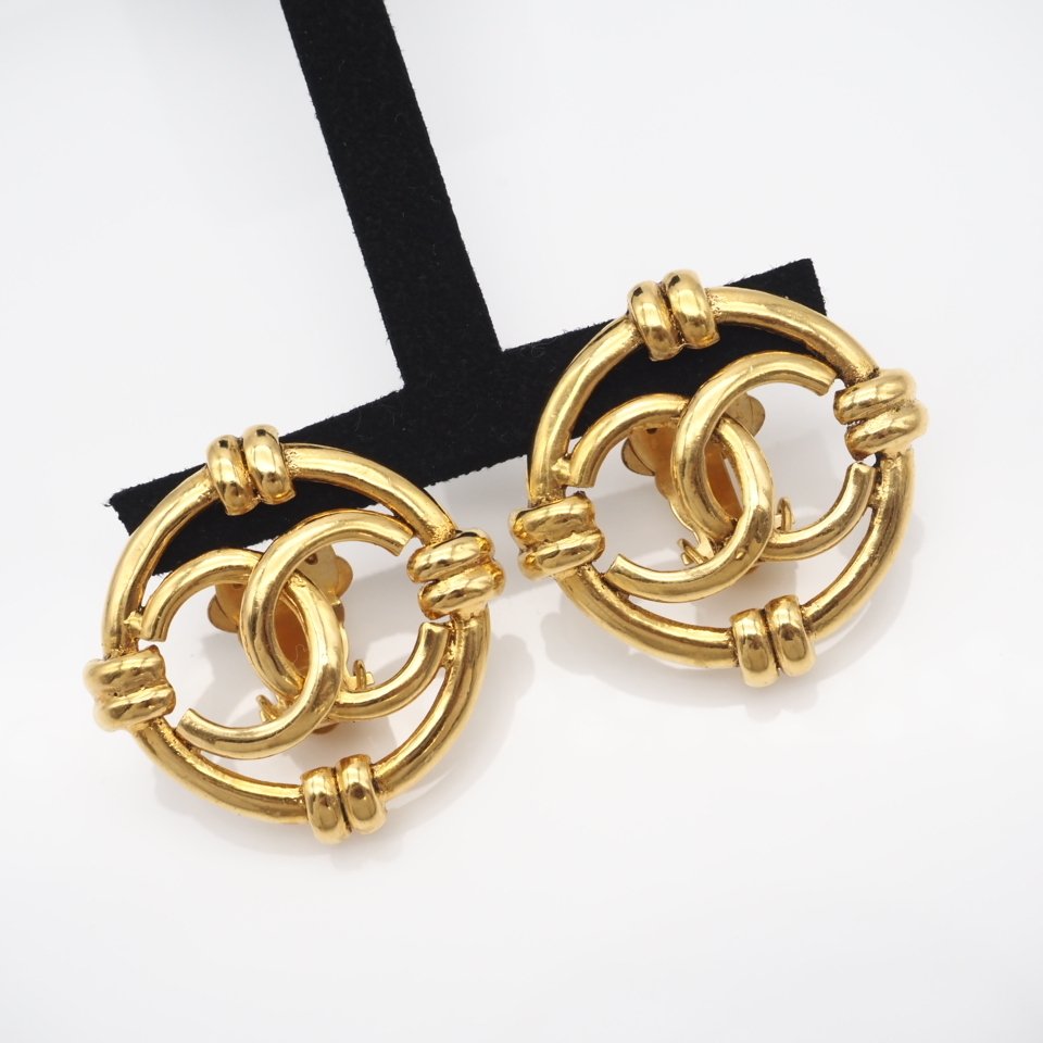 Chanel - Gold-plated - Earrings #4.3