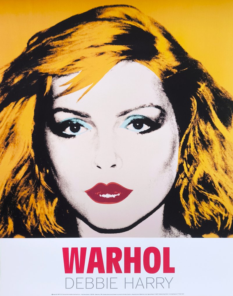 Andy Warhol (1928-1987) (after) - "Debbie Harry, 1980" - (60x75cm) #1.0