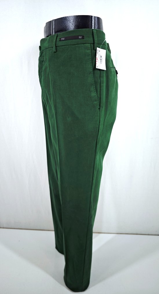 PT01 - NEW - Cotton/Cashmere Mix - 裤子 - 带标签的新品 #3.2