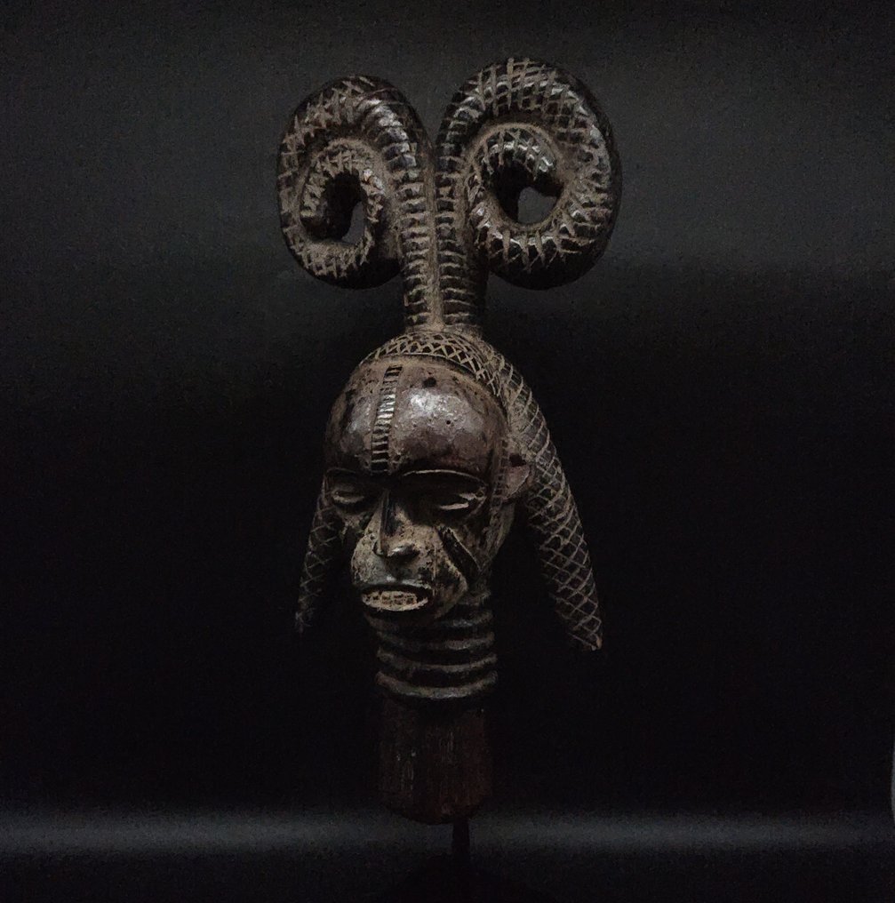 Superbe Tête - Γλυπτό - Ίγκμπο - Νιγηρία  (χωρίς τιμή ασφαλείας) #3.2