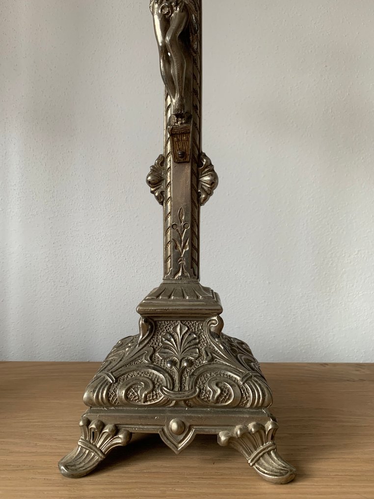 Secesja Krucyfiks - Żelazo - 1930-1940  #1.0