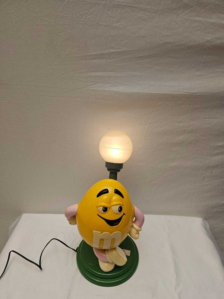 M&Ms - Lampe - Gele Karakter (Collectors Item) - Plast #1.0