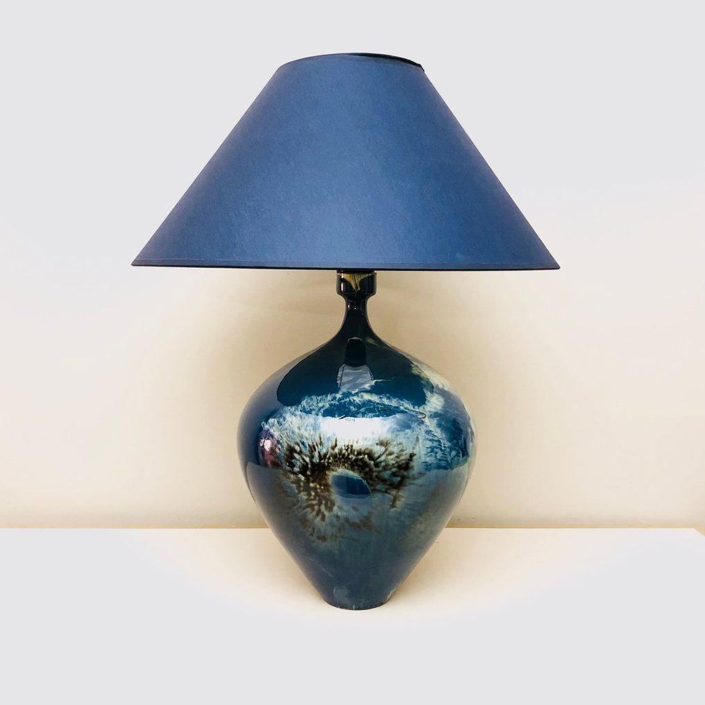 Candeeiro de mesa alto - Cerâmica #1.0