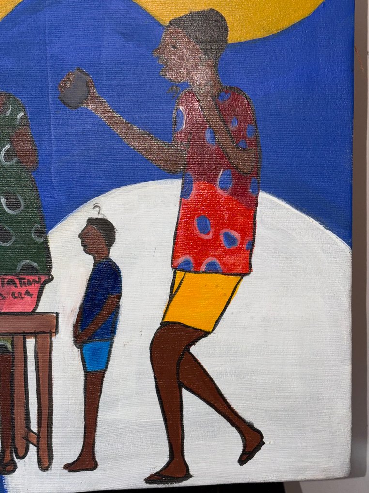 绘画 - 全球伟大的治愈者 - 治愈所有疾病 - 有吉納法索  (沒有保留價) #3.2