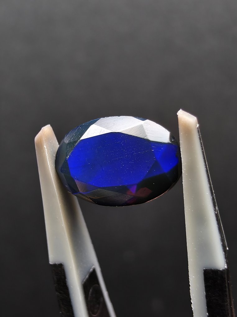 2,9 tcw schwarzer Opal facettiert- 0.58 g - (2) #2.1