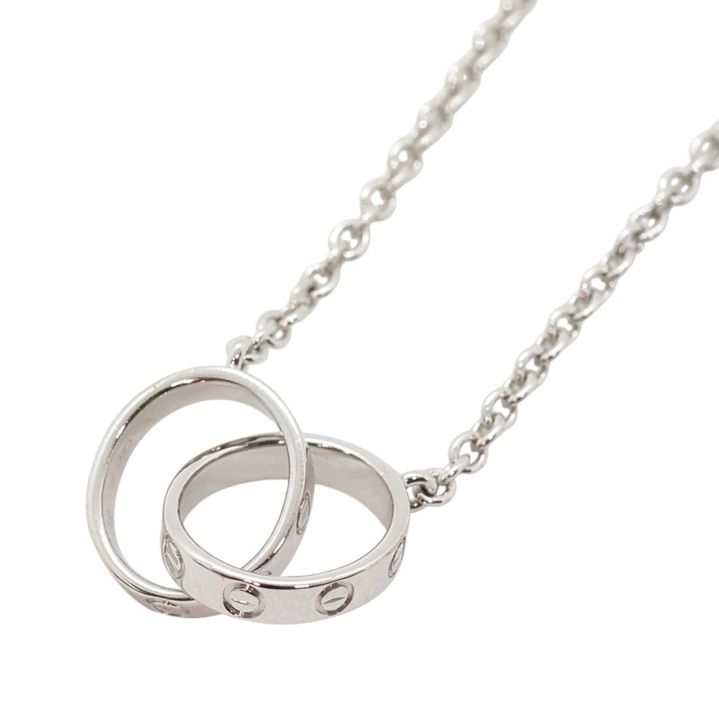 Cartier - Colier cu pandantiv - Love - 18 ct. Aur alb #3.2