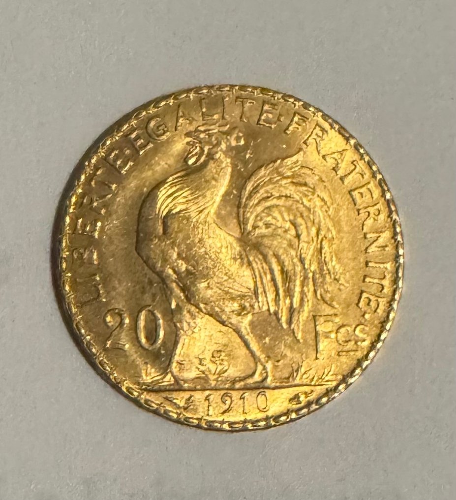 Frankrijk. 20 Francs 1910 #1.0