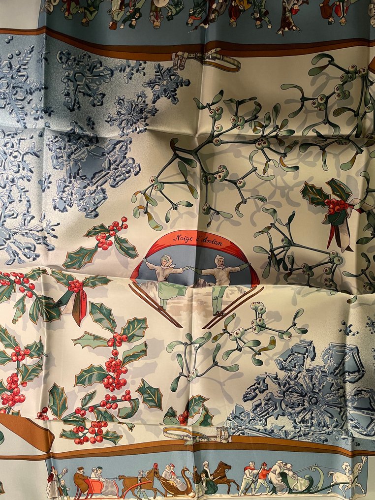 Hermès - Neige d'antan - Φουλάρι #1.0