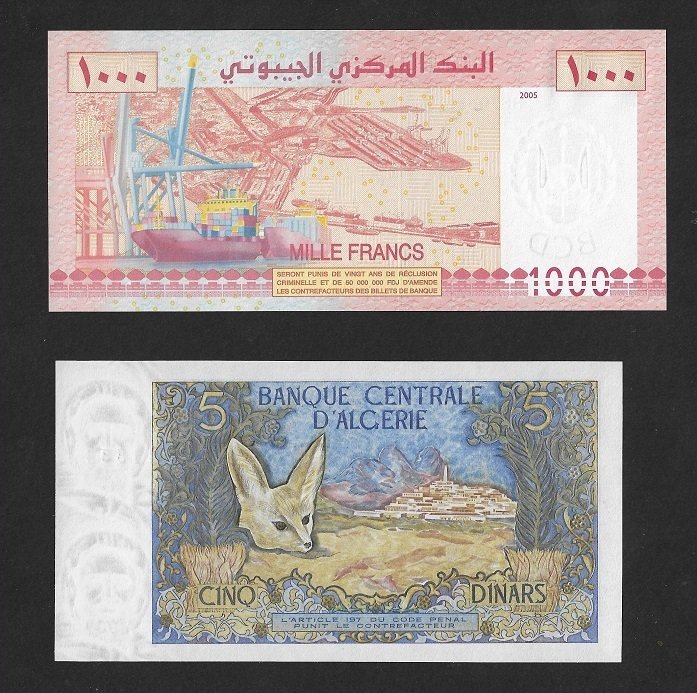 Világ. - 5 Banknotes - Various Dates  (Nincs minimálár) #3.2