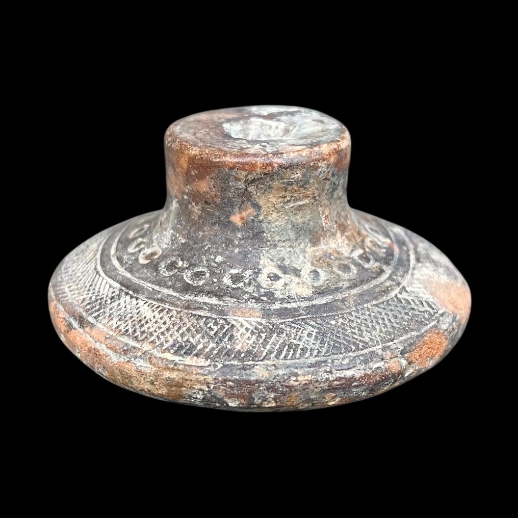 Precolumbiaanse Malacate Terracota Spinsteen de malacate - 25 mm (Sem preço de reserva) #3.2