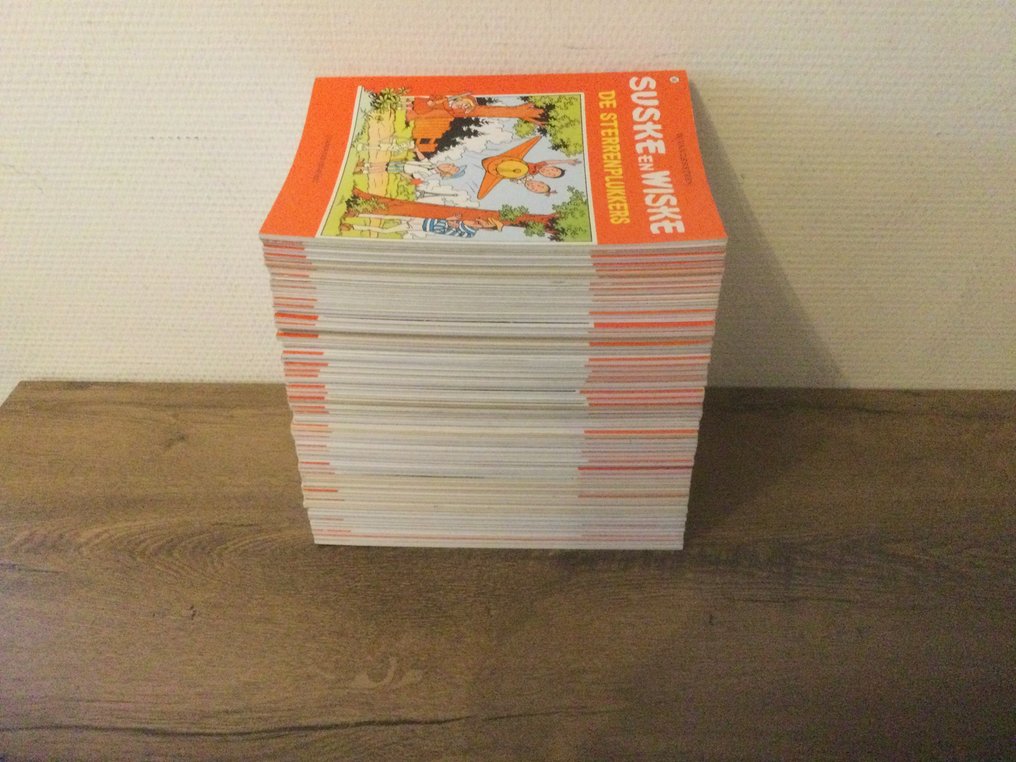 Suske en Wiske in de range 146 t/m 220 - 60 Album - Πρώτη έκδοση/ανατύπωση - 1976/2000 #3.2