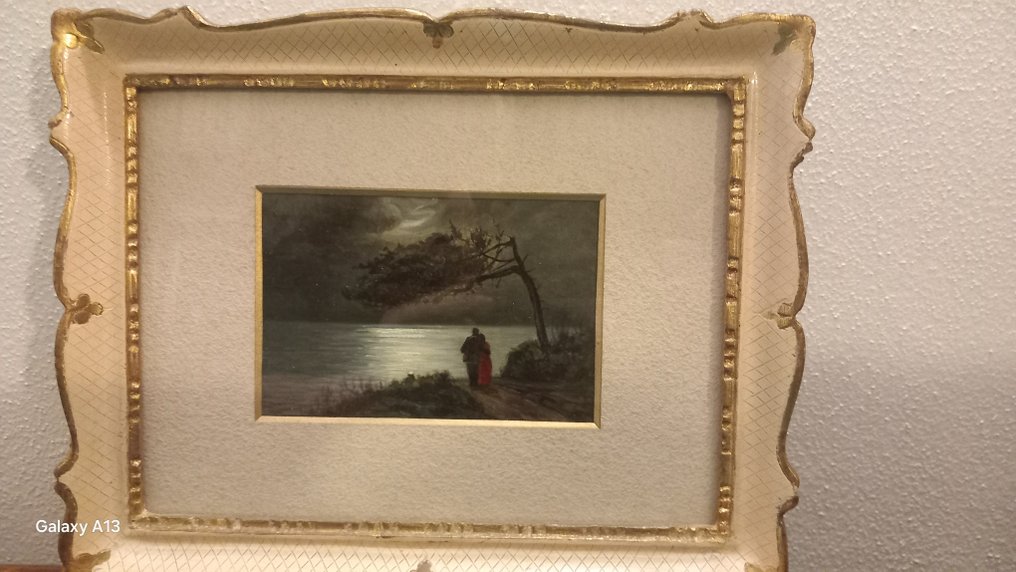 Rolando Crociani (1913-1981) - Innamorati al chiar di luna #2.1