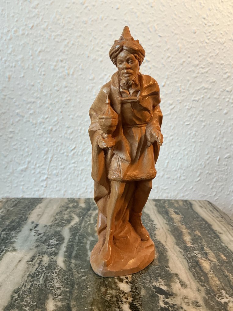 Anri Wood Carving - Prof. Karl Kuolt. Three Wise Men - Σκηνή γέννησης (3) - Maple #4.3