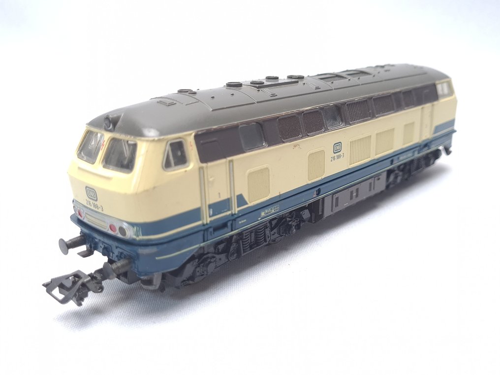 Märklin H0 - 3374 - Πετρελαιοκίνητη μηχανή τρένου (1) - BR 216 188-3, Delta - DB #1.0