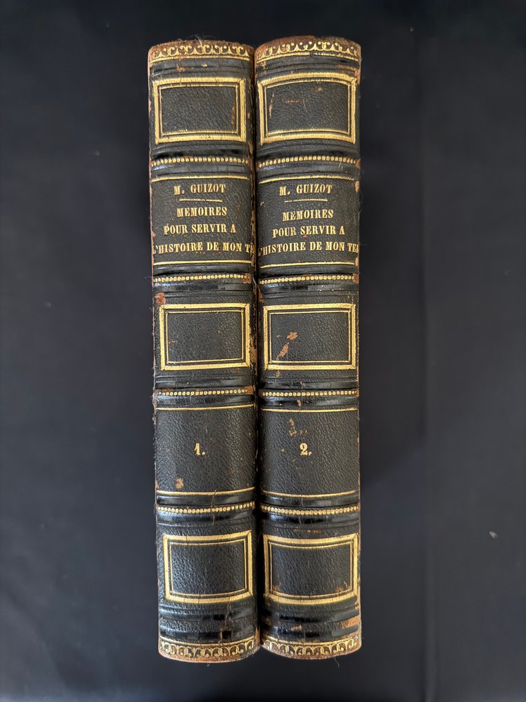 M. Guizot - Mémoires pour servir à l'histoire de mon temps - Tomes 1-2 - 1858-1859 #1.0