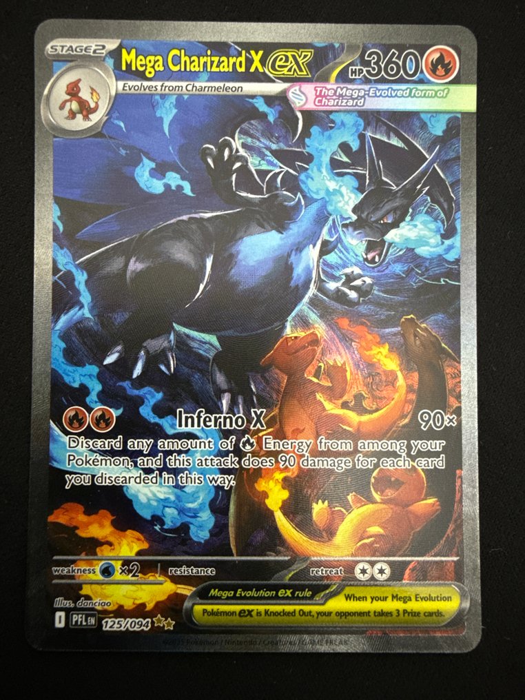 Pokémon - 1 Card - Charizard 1 Full art - Various sets #1.0