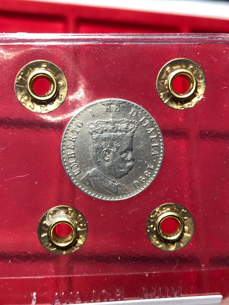 Érythrée. Umberto I. 50 Centesimi 1/10 di Tallero - 1890 Alta Qualità #2.1