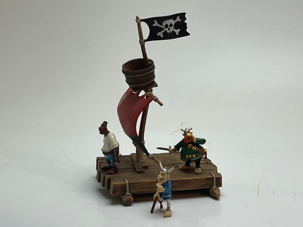 Asterix, piratenvlot - 4 Figure - Plastoy - 2002 #4.3