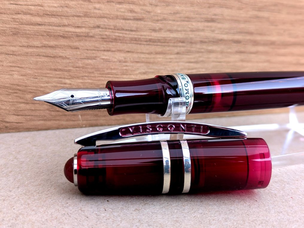 Visconti - Homo Sapiens Demo Stones Dark Red Edition - Fountain Pen - Ohne mindestpreis - Stift #1.0