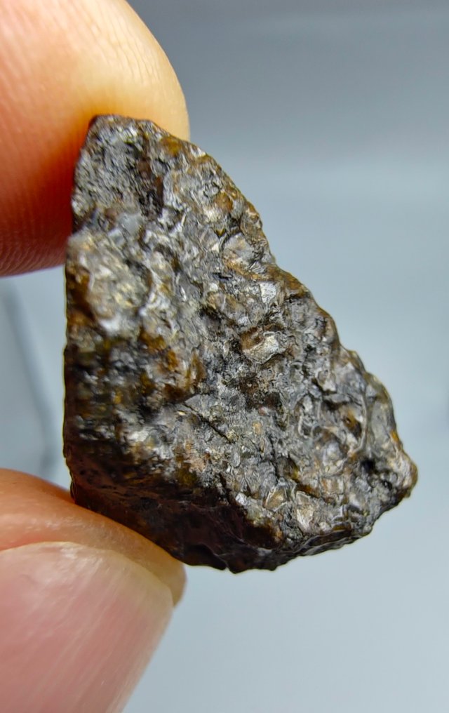 Μετεωρίτης ureilite, NWA 17031. Με την εμφάνιση σημαντικών ποσοτήτων γραφίτη. Μην κάνετε κράτηση τιμής. - 6.77 g - (1) #2.1