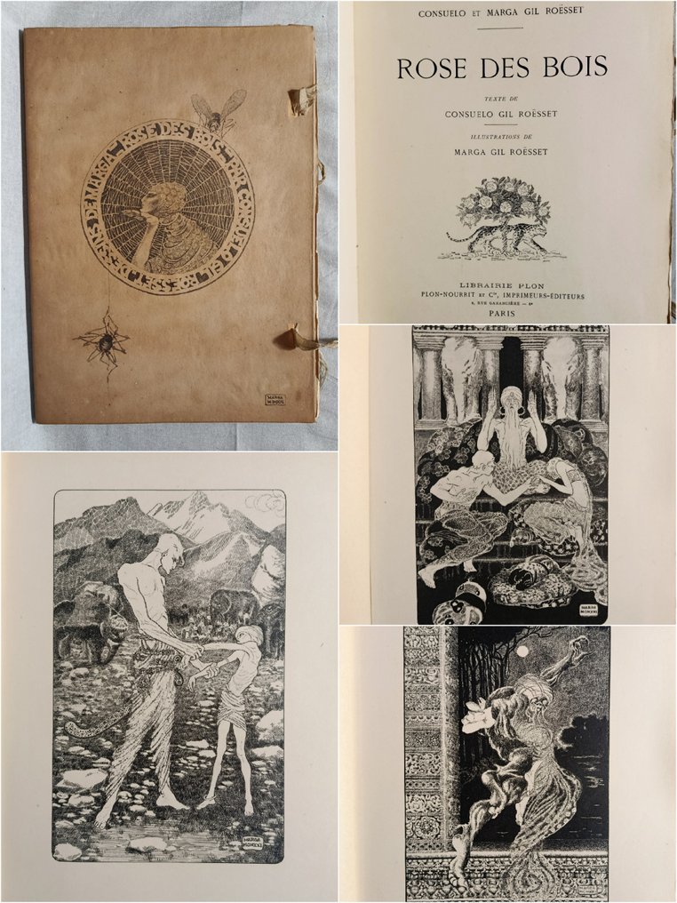 Consuelo et Marga GIL ROESSET. - Rose des Bois. - 1923 #1.0
