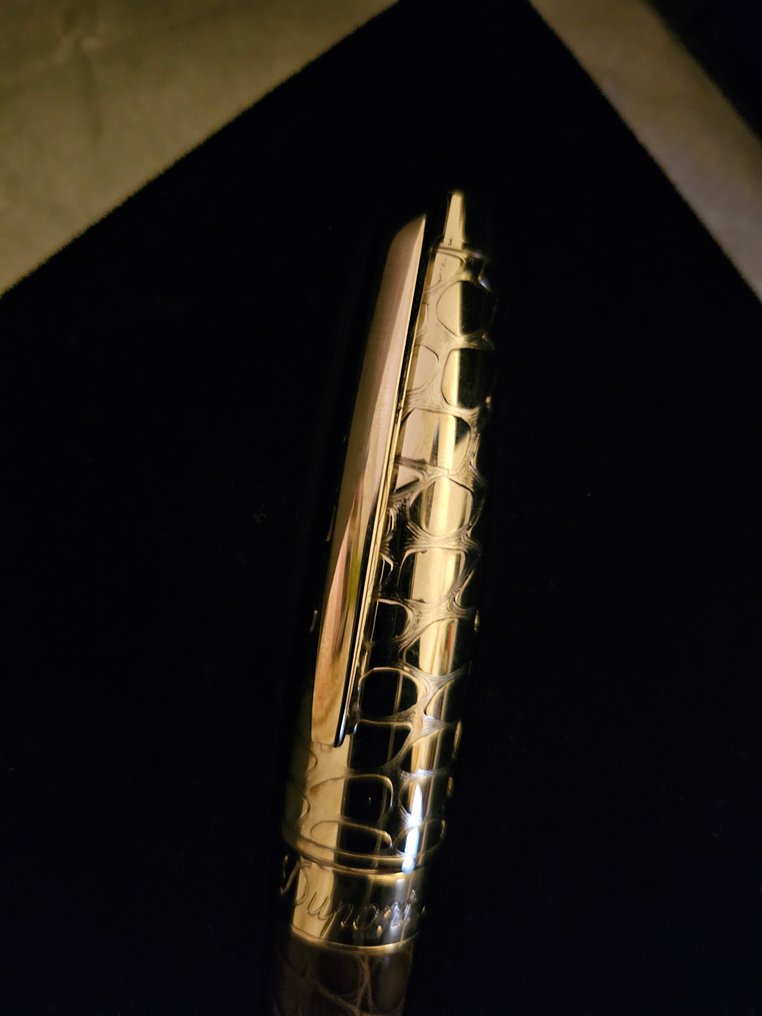 S.T. Dupont - Olympio Croco extra large - Rollerpen #2.1