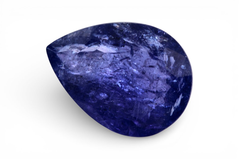 没有保留价 蓝色, 紫罗兰色 坦桑石  - 7.69 ct - 西班牙宝石学院（IGE） #2.1