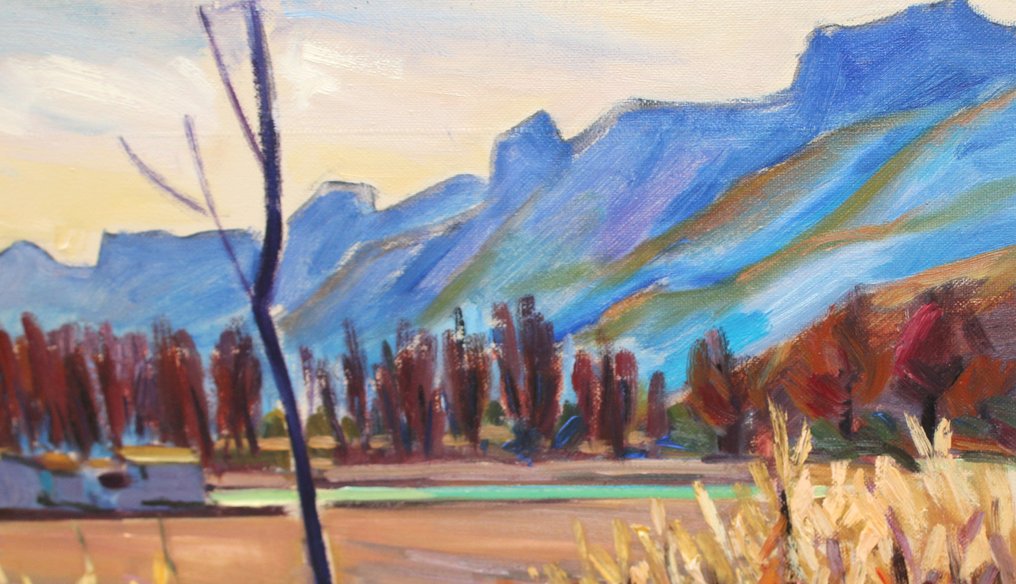 Juan Mendoza Marruedo (1929) - Paisaje de Olot #2.1