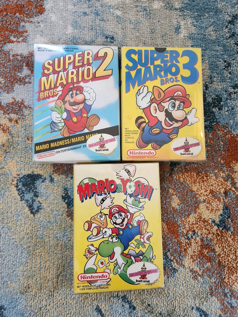 Nintendo - Nes - Super Mario Bros 2 & 3 & Mario & Yoshi CIB - Βιντεοπαιχνίδια - Στην αρχική του συσκευασία #1.0