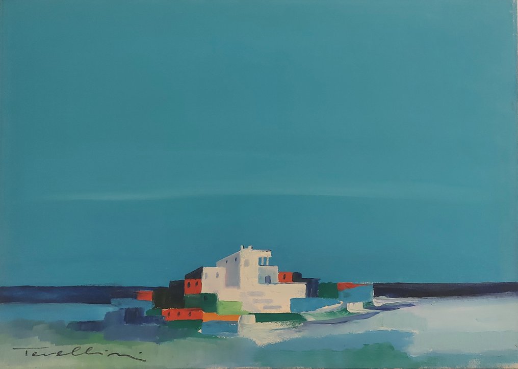 Marco Tavellini (XX) - Paesaggio sognato #1.0