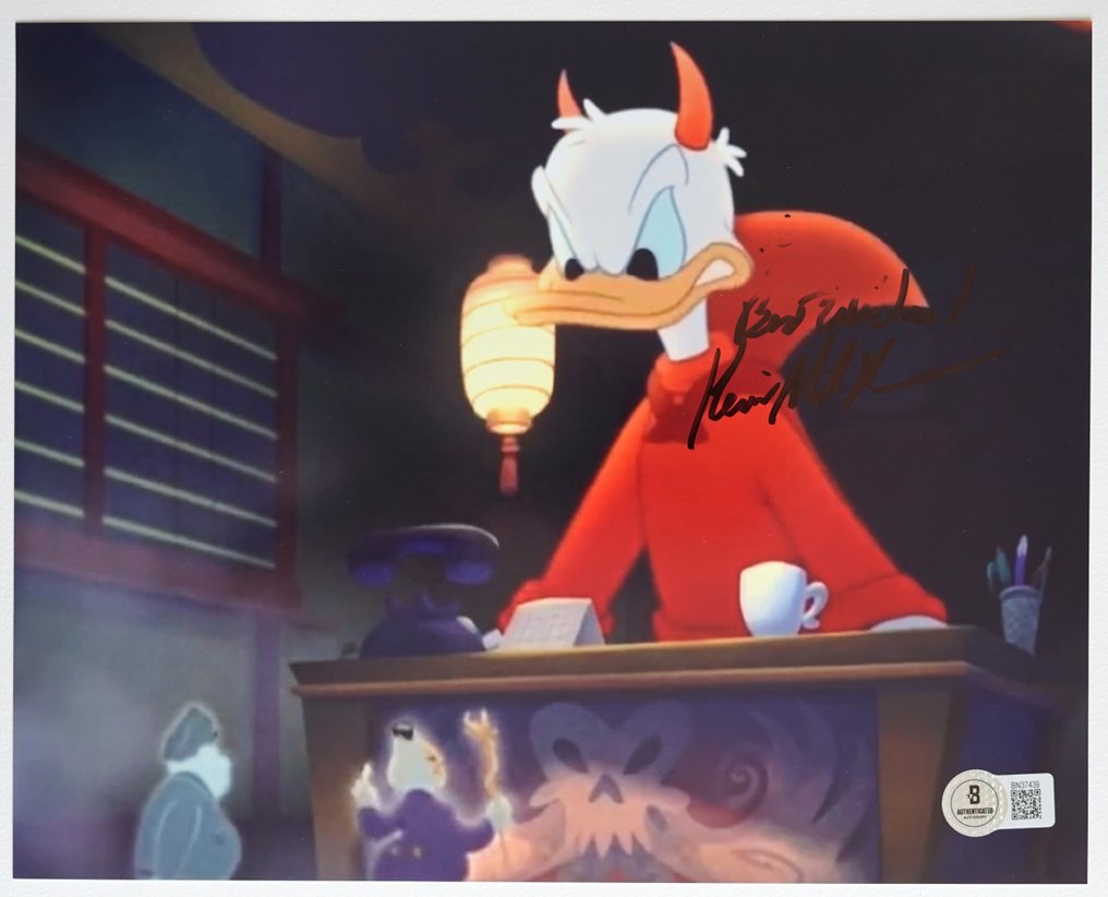 Disney - Kevin Michael Richardson (Devil Joker) - Autograph, Photo with Beckett COA #1.0