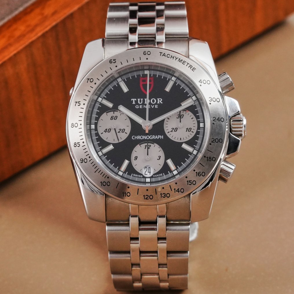 Tudor - Sport Chronograph Reverse Panda - 20300 - Miehet - 2000-2010  #1.0