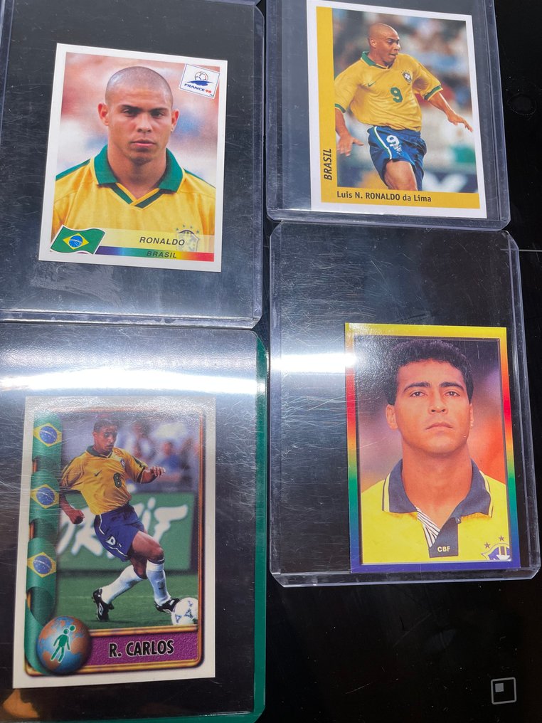 Panini/DS/Navarrete - Ronaldo/Romario/R. Carlos - Mixed collection - Glimrende (EX) #3.2