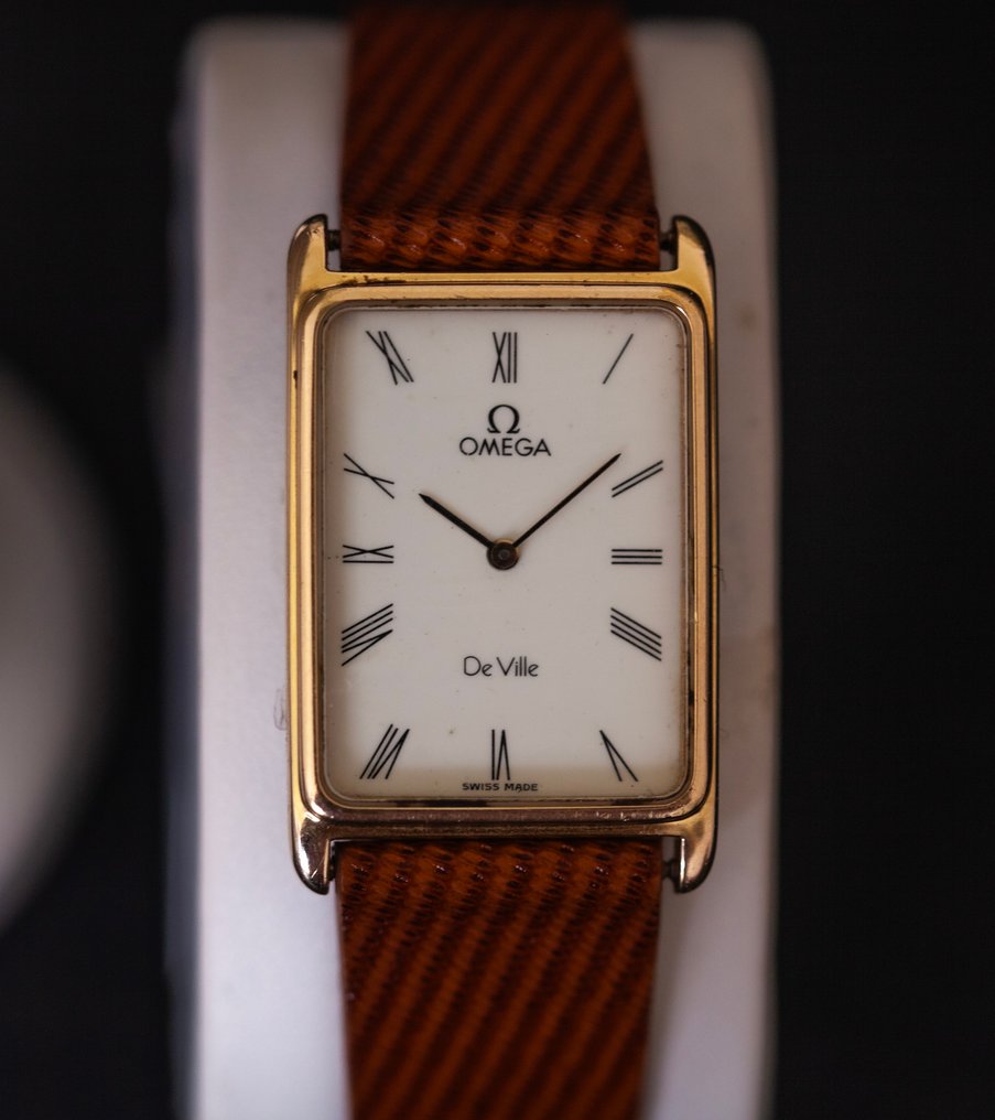 Omega - De Ville "Tank" Large Size - Ingen mindstepris - cal 1365 - Unisex - 1990-1999 #1.0