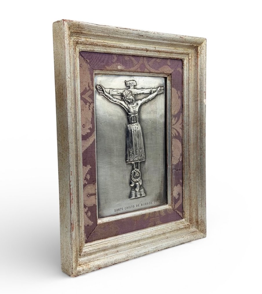 Διακοσμητικό στολίδι - Ανάγλυφο Χριστός σταυρωμένος. - Ισπανία #2.1