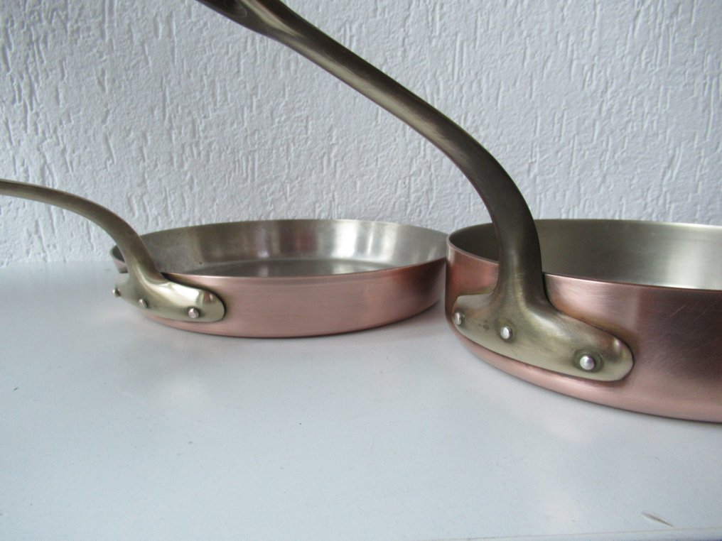 Unicorn  - Eenhoorn - 锅 (2) -  2 个专业的厚壁铜锅 - 铜 #2.1