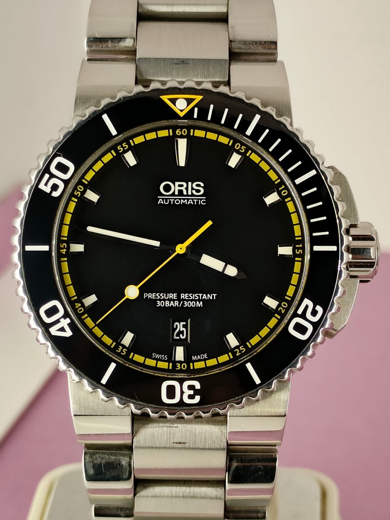 Oris - Aquis Date - 01 733 7653 4127-07 8 26 01PEB - Uomo - 2010-2020 #3.2